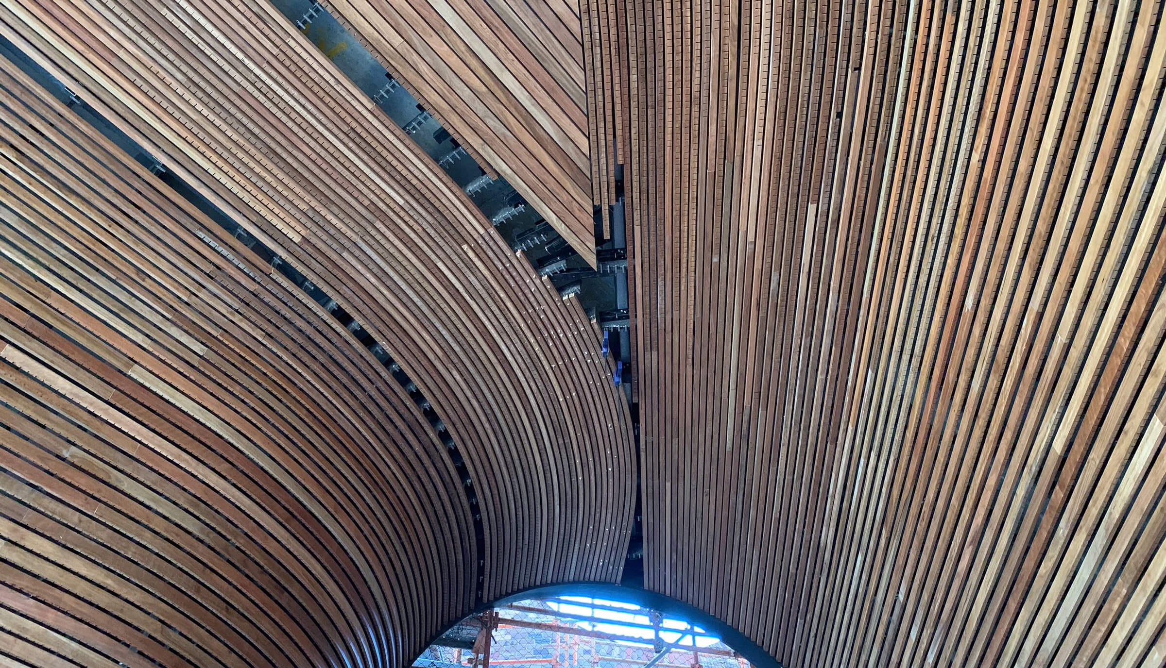 Click-on Battens in Arkadia Apartments