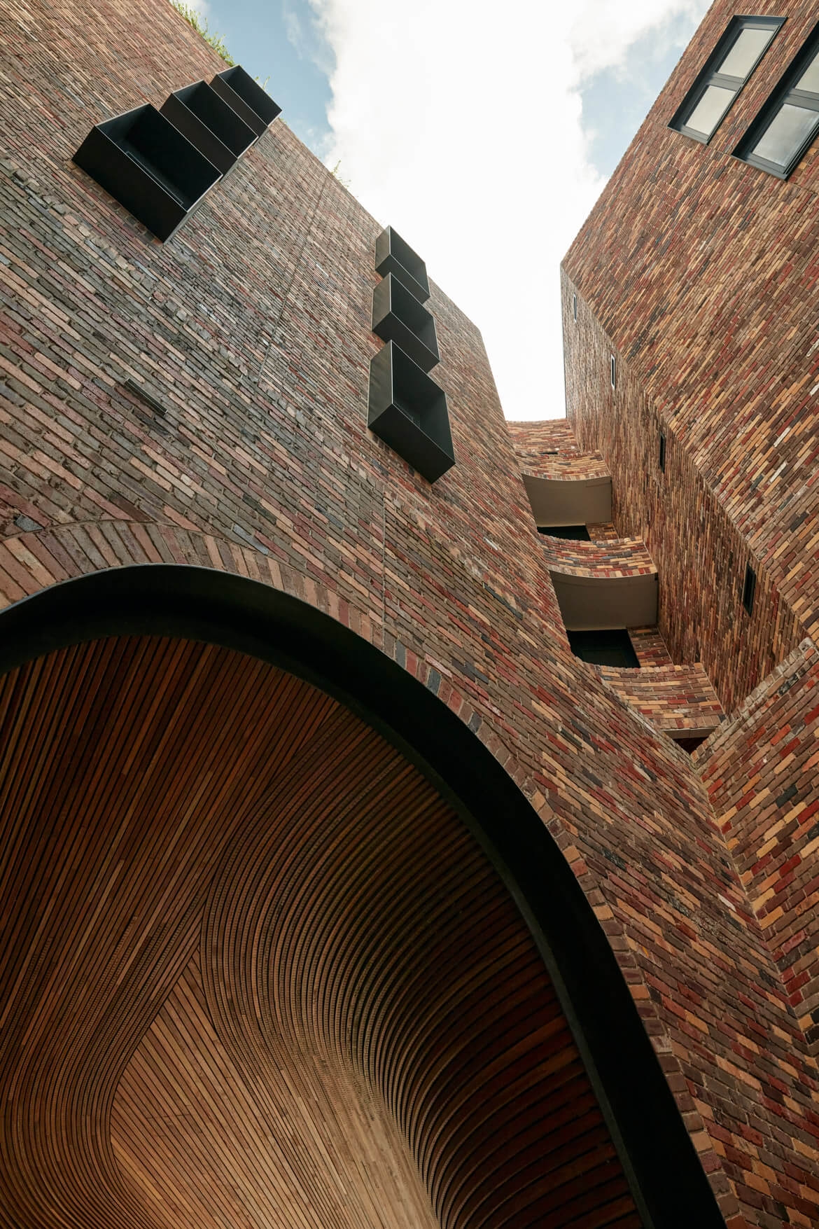 Click-on Battens in Arkadia Apartments