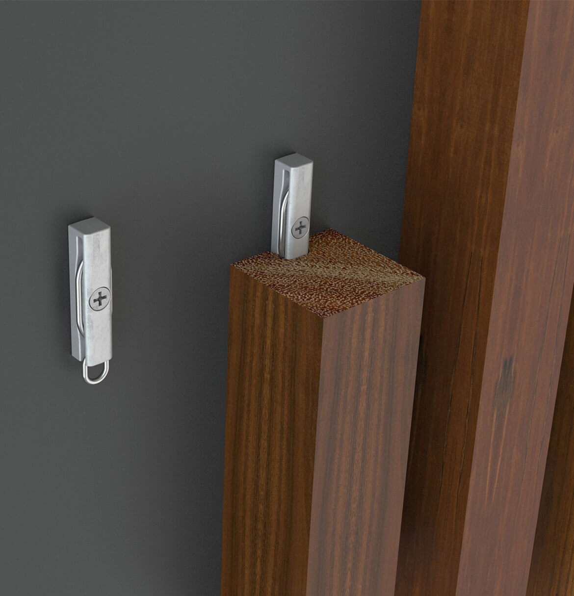 Click-on Battens in Arkadia Apartments