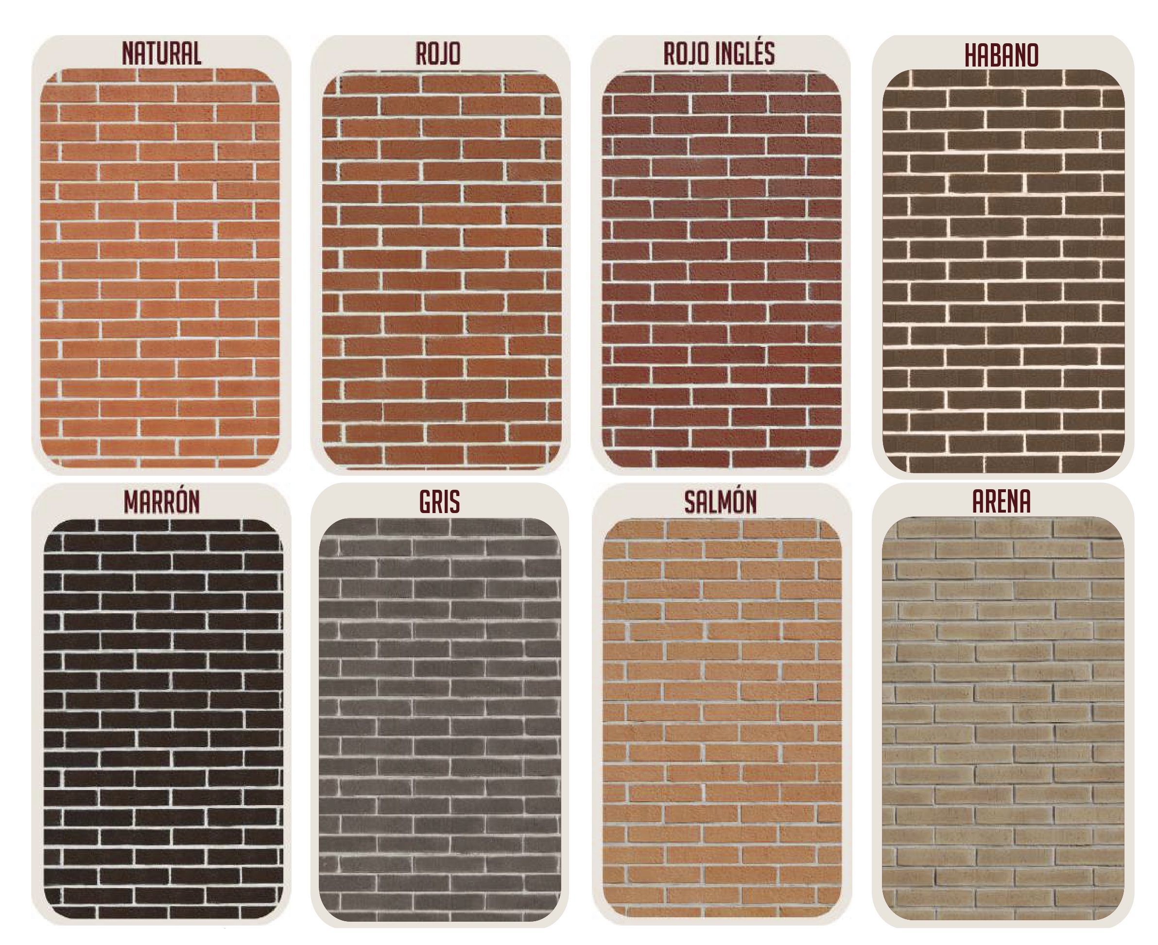 Ladrillo Caravista acabado rústico