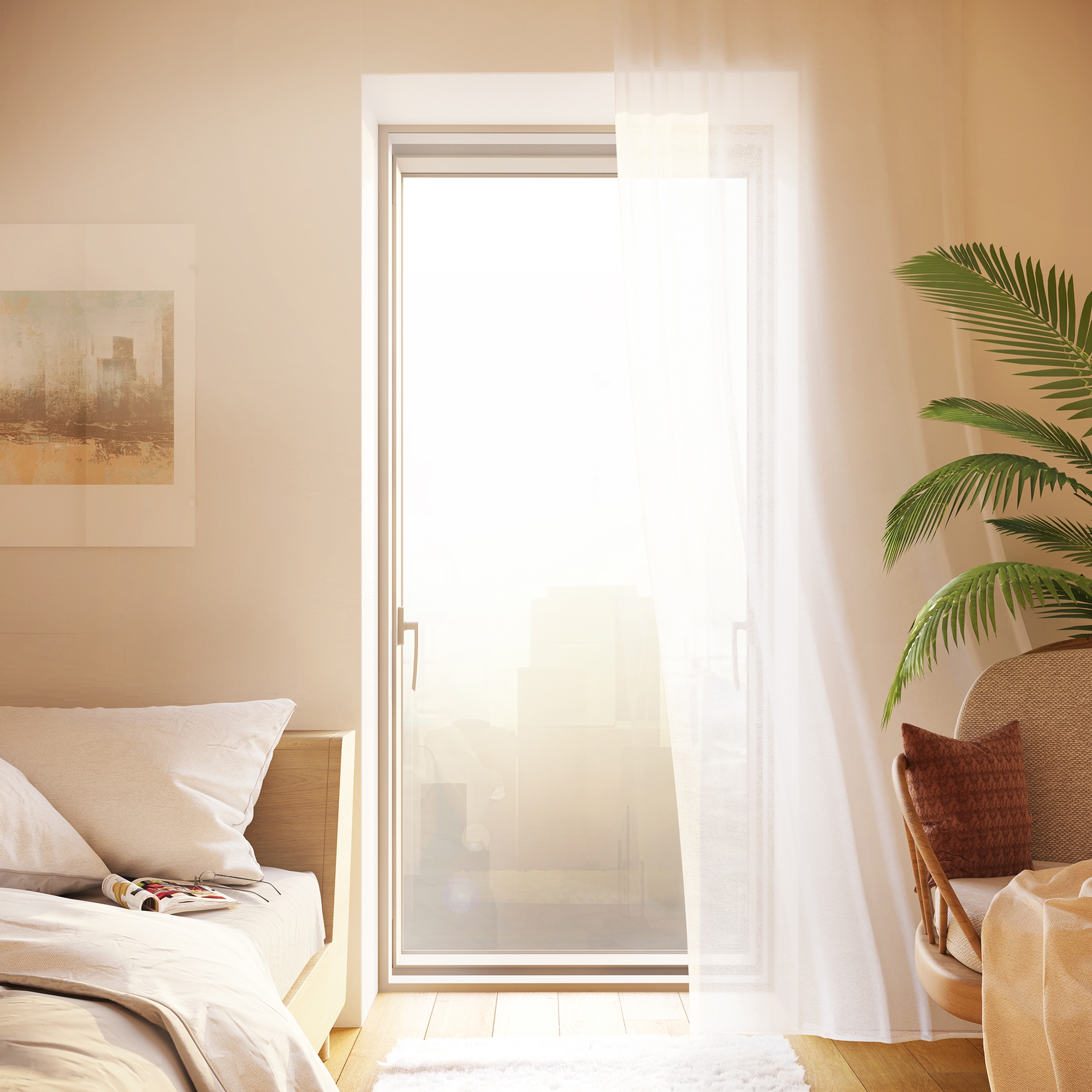 Parallel Opening Window - Masterline SoftTone®