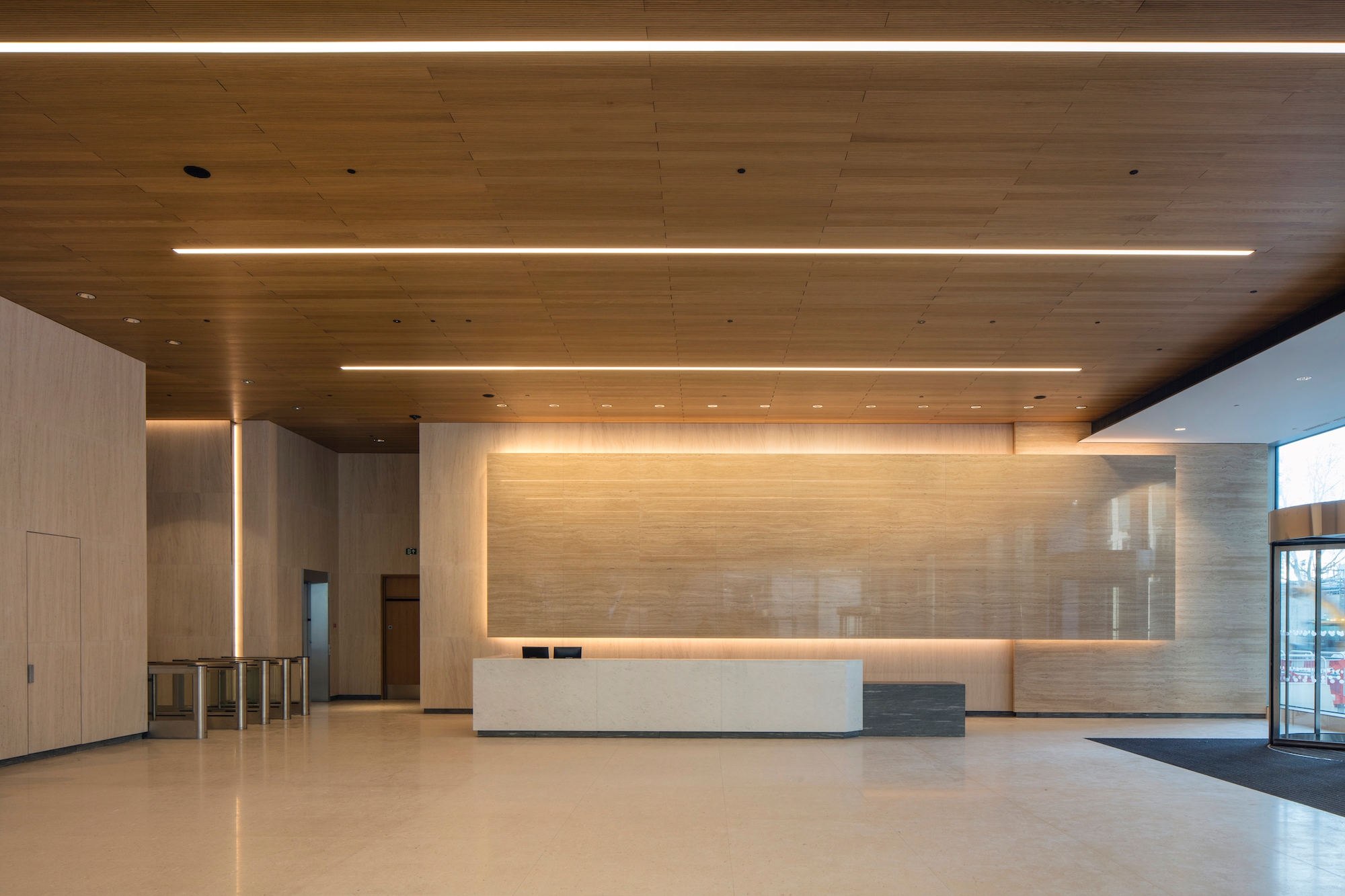 Wood – Veneered Wood Topline® Ceiling & Wall Panels