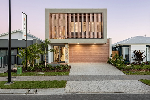 Timber-Look Aluminium in Ausmar Homes