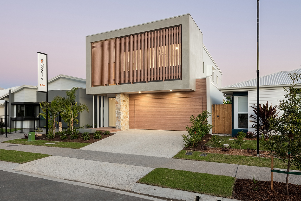 Timber-Look Aluminium in Ausmar Homes