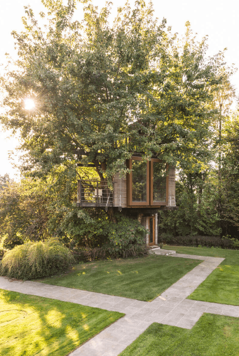How to Build a Treehouse with Lunawood Thermowood