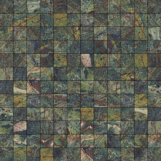 Vivid Tile | Green Rainforest - Mosaic