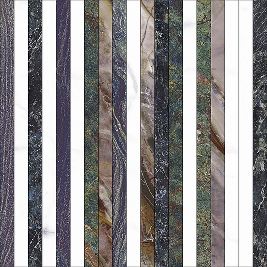 Vivid Tile | Lines Mix - Mosaic