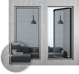 Minimal Casement Windows – Rabel 8400 Slim Super Thermal Plus