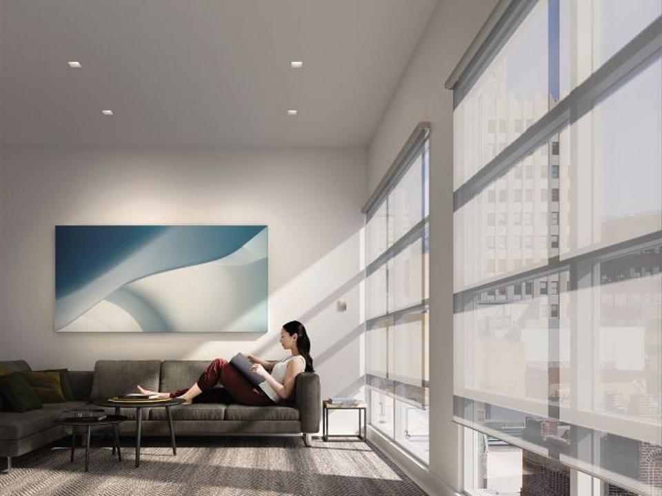 Persianas arquitectónicas contemporáneas