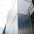 Metal Cladding on The Living Building