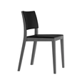 Upholstered Wooden Chair - lyra esprit 6-555