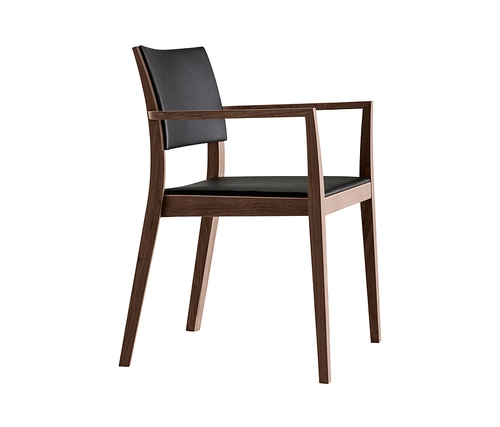 Upholstered Wooden Armchair - matura esprit 6-595a