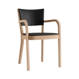 Upholstered Wooden Armchair - haefeli 1–795a