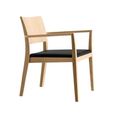 Wooden Armchair - lounge esprit 6-695a