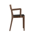 Upholstered Wooden Armchair - miro 6-403a