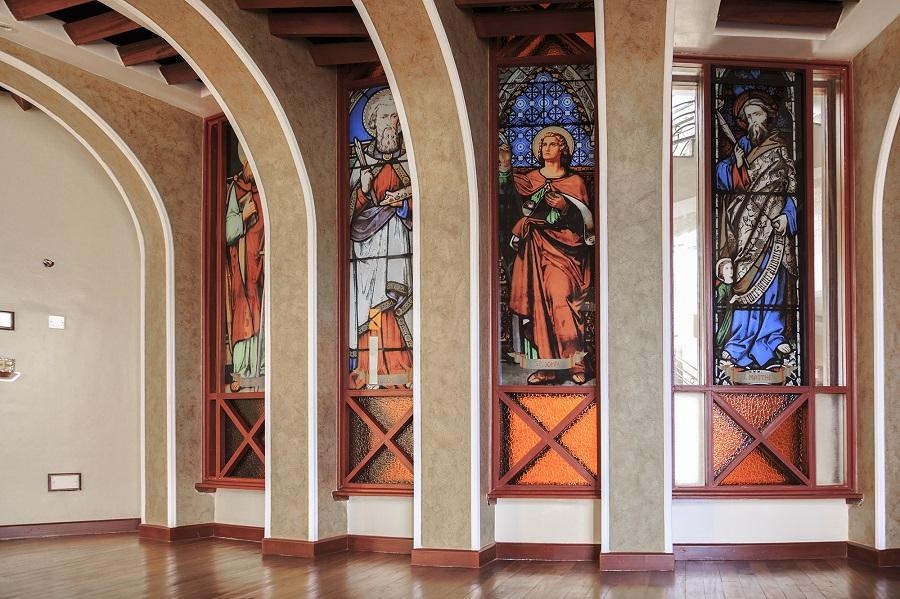 Digital Ceramic Printed Stained Glass Effect