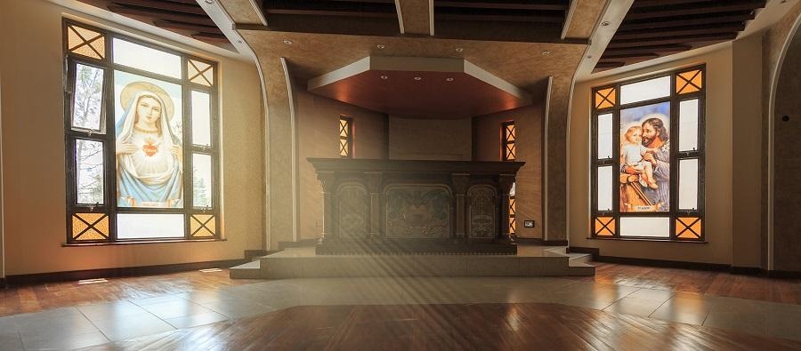 Digital Ceramic Printed Stained Glass Effect