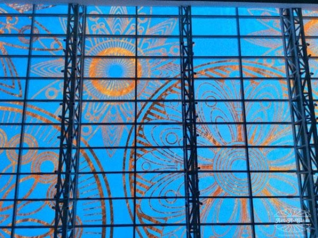 Digital Ceramic Printing in Roofs & Canopies