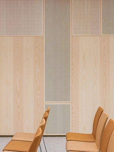 Acoustic Wood Panels | Photo: Dmitry Tkachenko