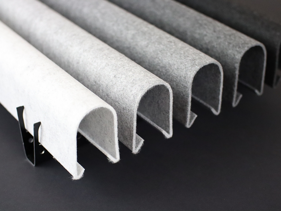 Acoustic Ceilings – HeartFelt® Linear Ceilings