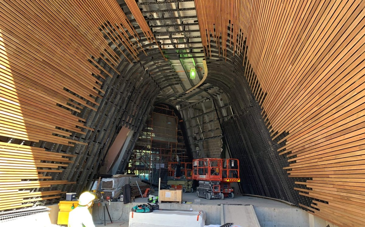 Curved Timber Battens