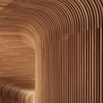 Curved Timber Battens