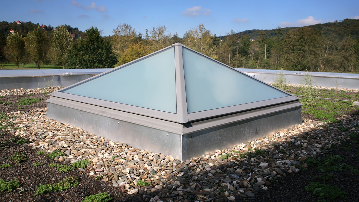 Glass Skylight FE Pyramid/Hipped