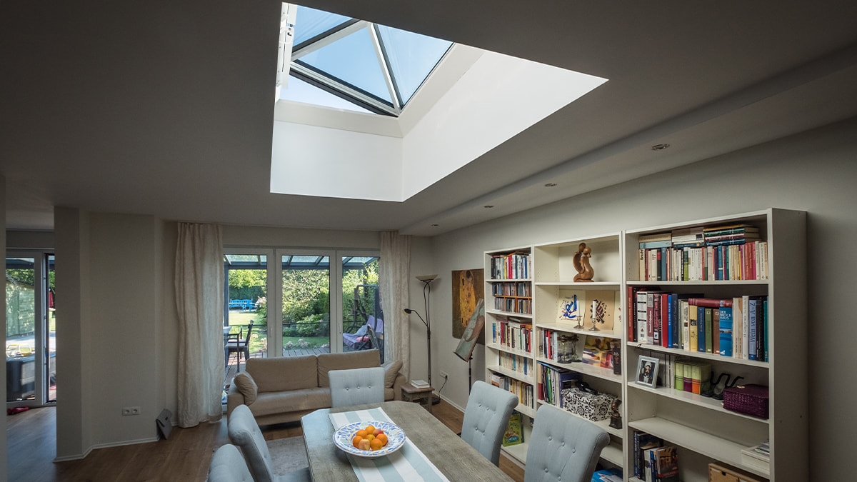 Glass Skylight FE Pyramid/Hipped