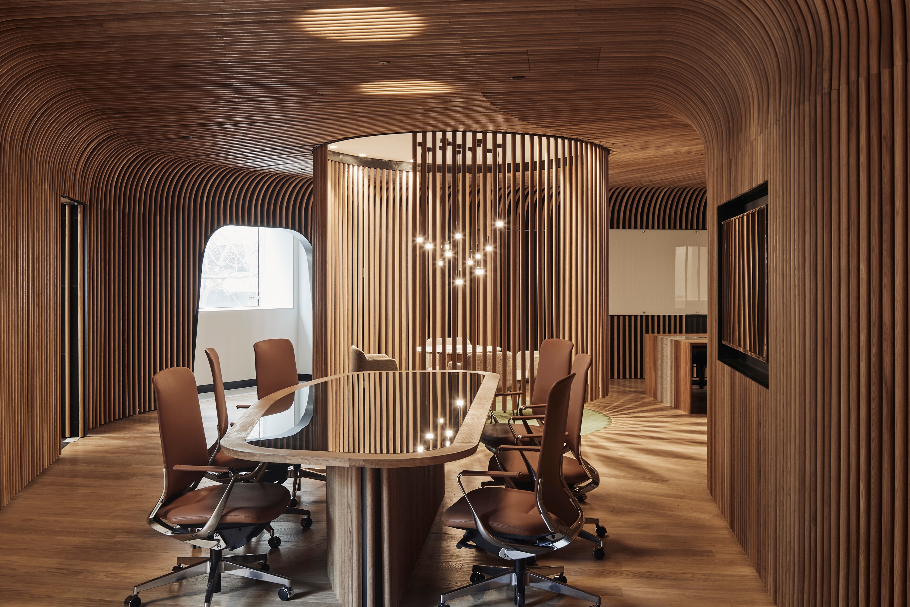 Curved Timber Battens