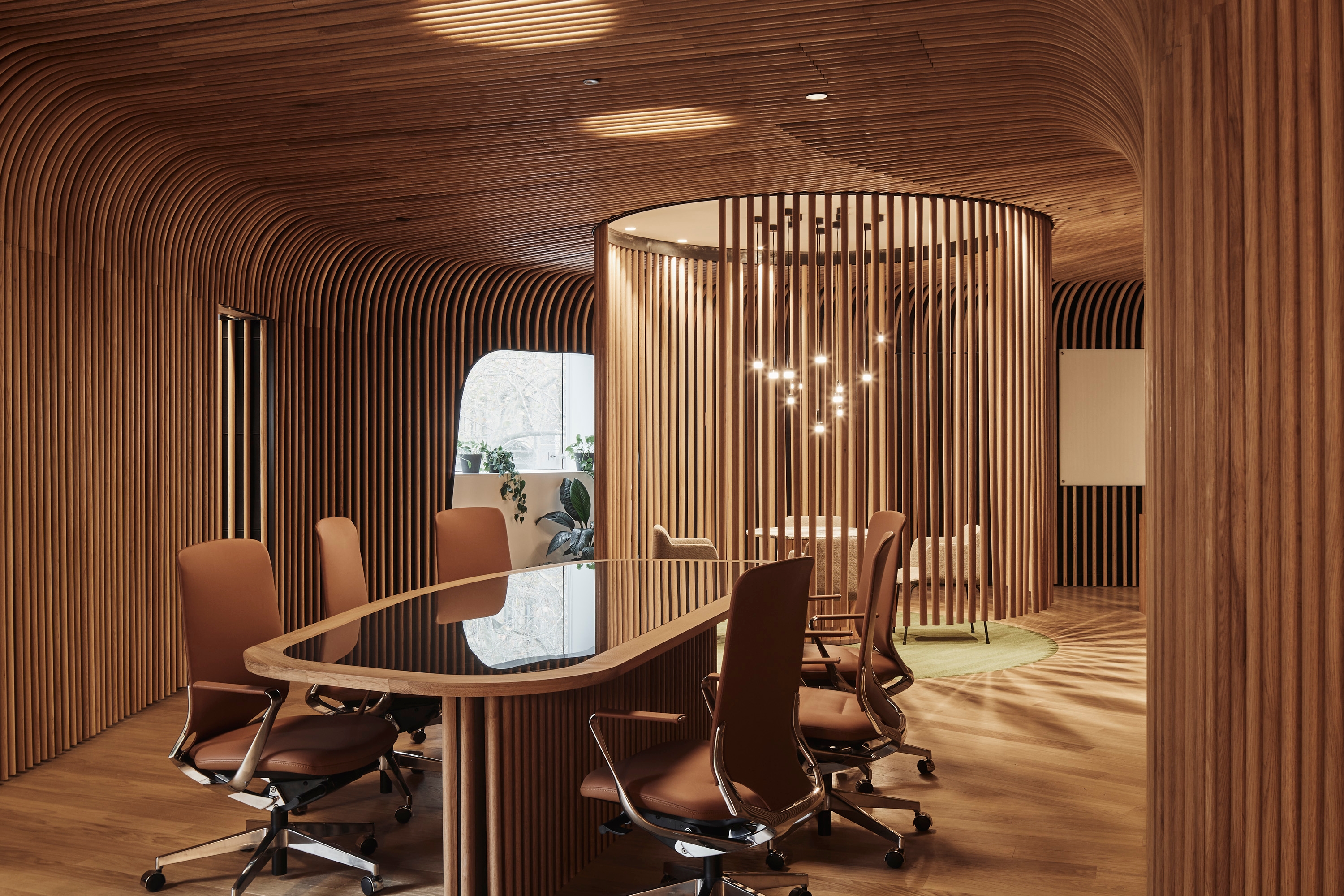 Curved Timber Battens