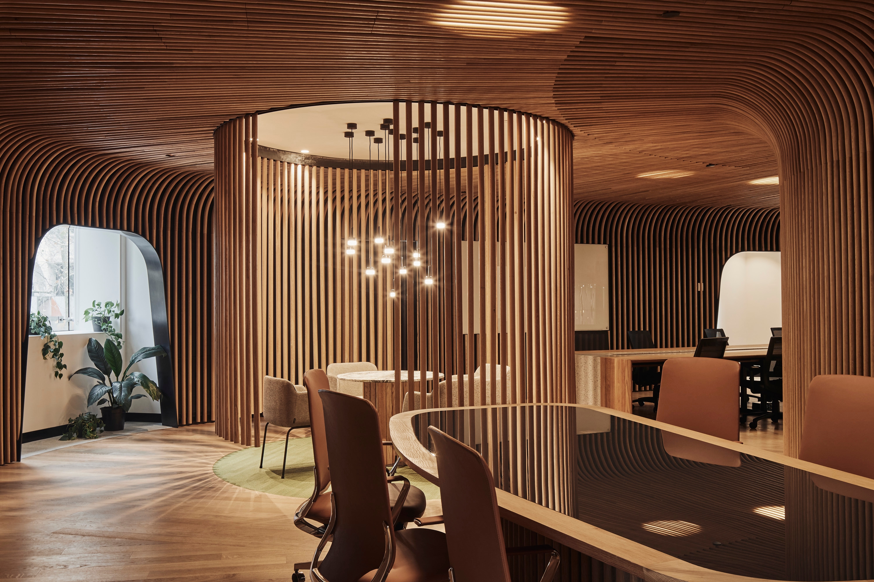 Curved Timber Battens