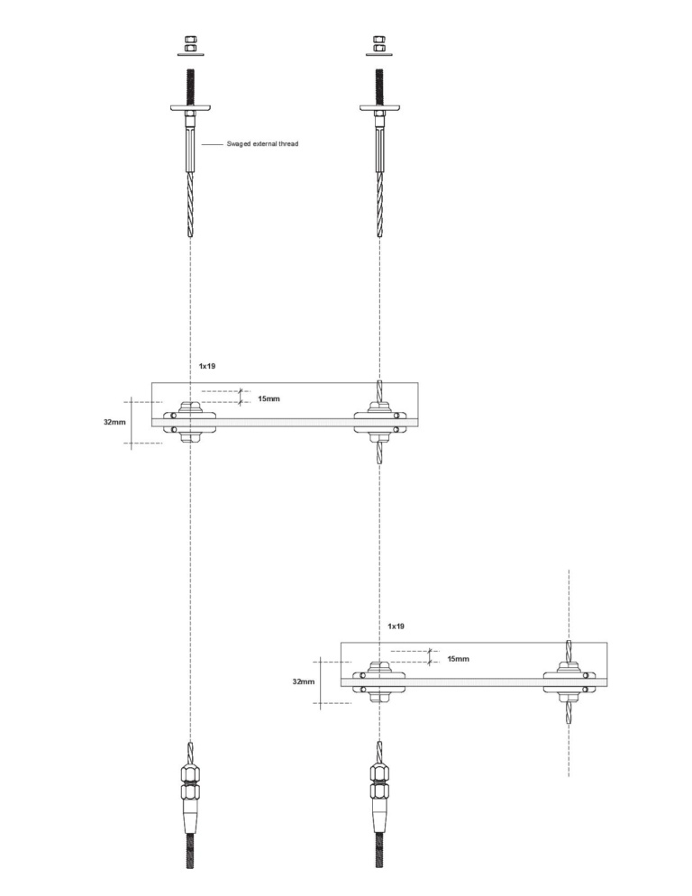 Cable Railing in NY Museum of Art and Design