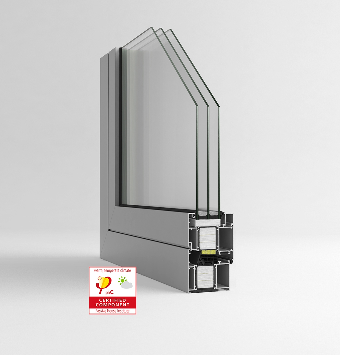 Ventana de aluminio STRUGAL S82RP AURA