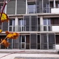 Permanit y Cedral Madera en los bloque de vivienda Social Paniahue - Pizarreño