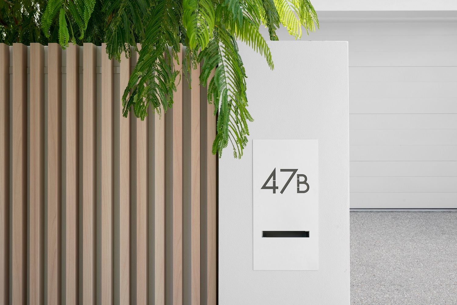 DecoBatten on Coastal Duplex Design