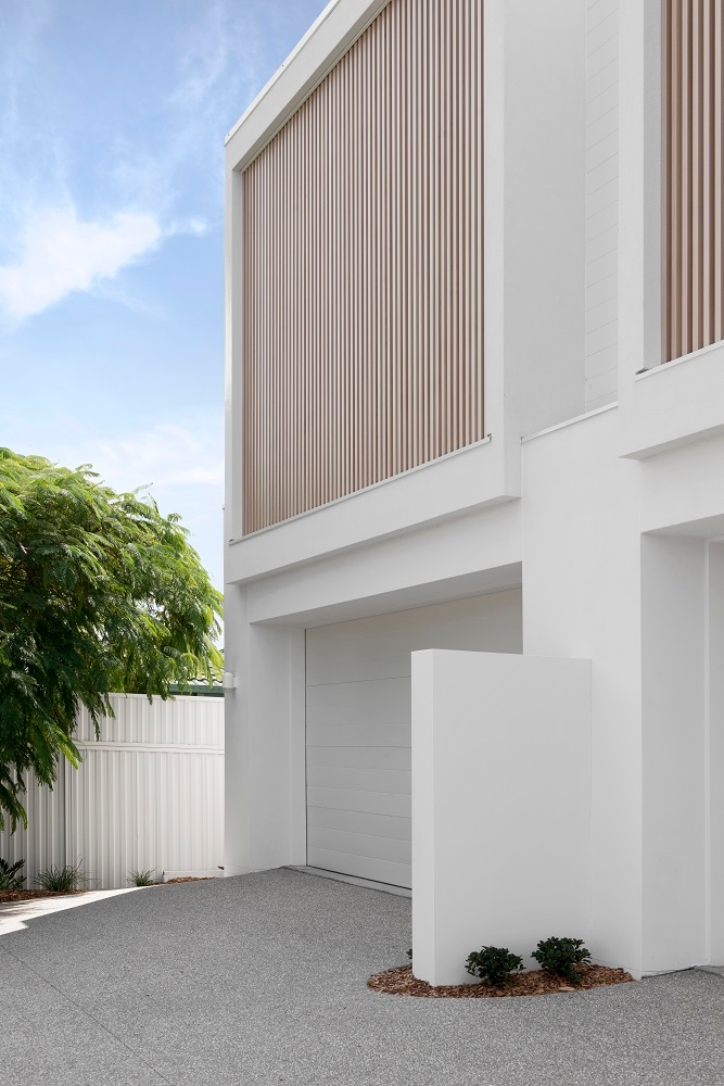 DecoBatten on Coastal Duplex Design