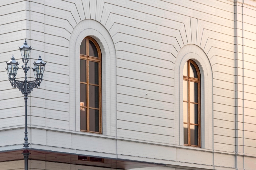 Timber Cladding on Stadtcasino Basel Extension