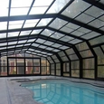 Retractable Pool Enclosure in Maine Home