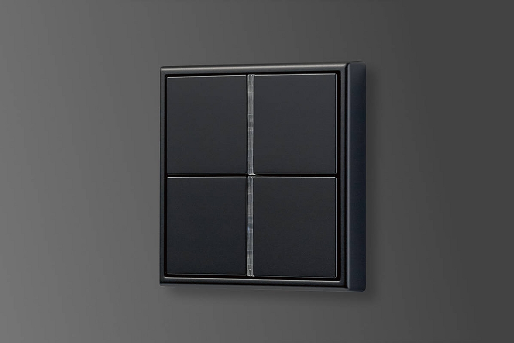 Switch Finishes - Matt Graphite Black