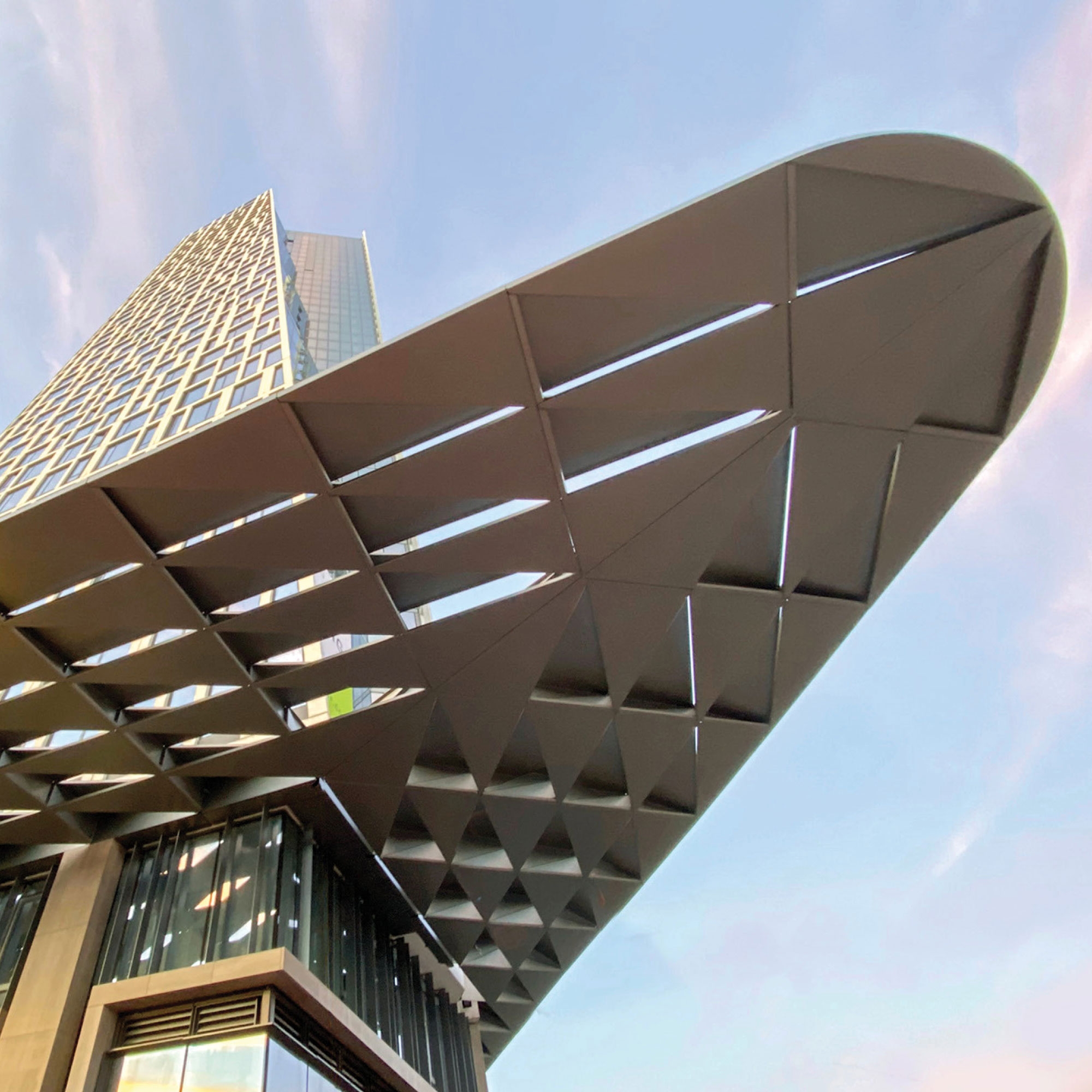 Commercial Wind Canopy at 1500 Mission