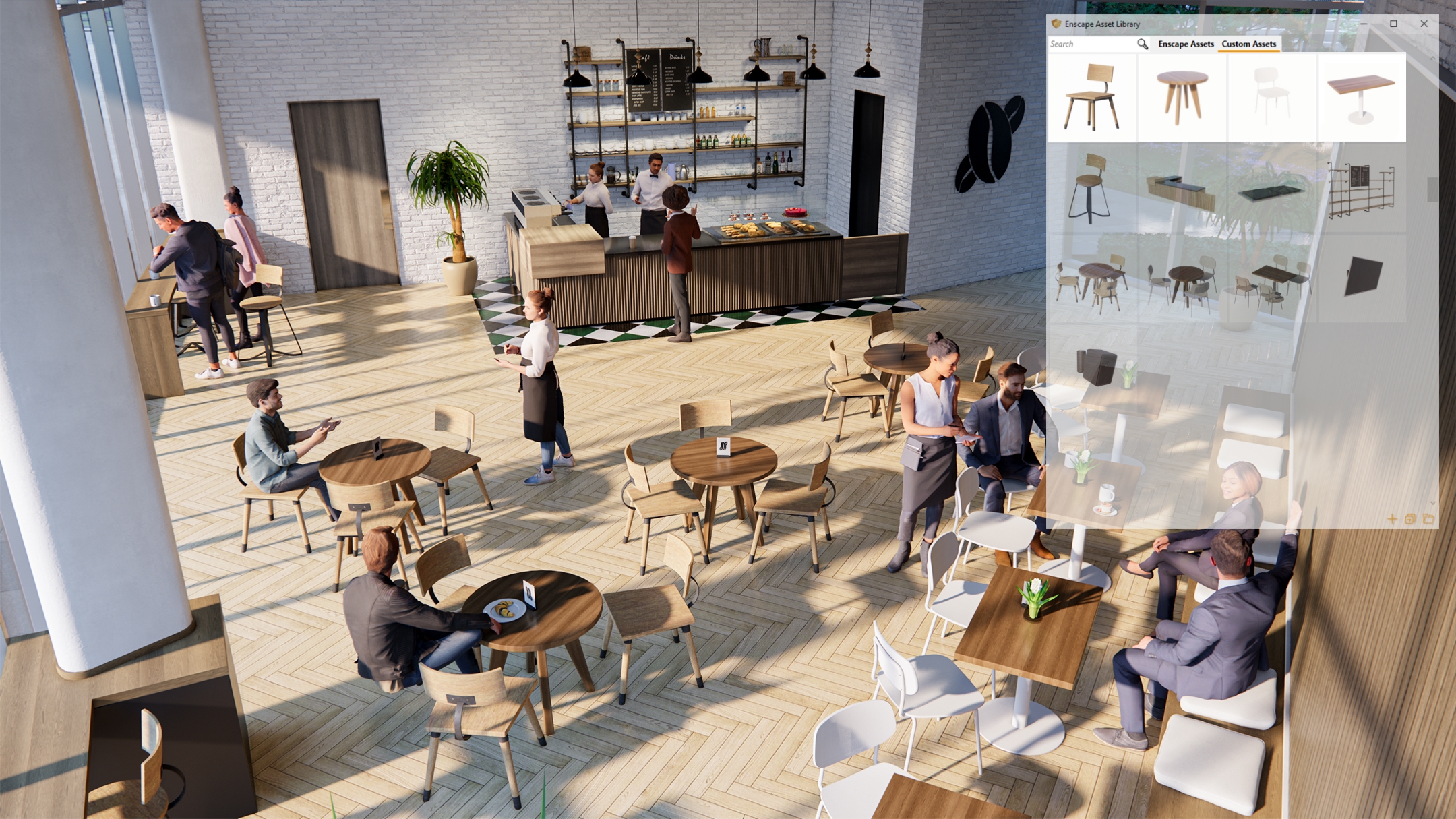 3D Real-Time Rendering Software - Chaos Enscape