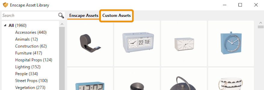 Best Practices: Custom Asset Library