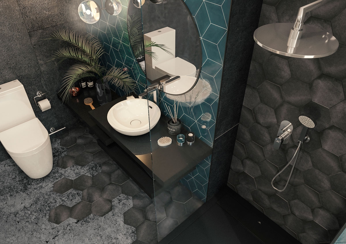 Revestimiento cerámico Basalt / L'Antic Colonial