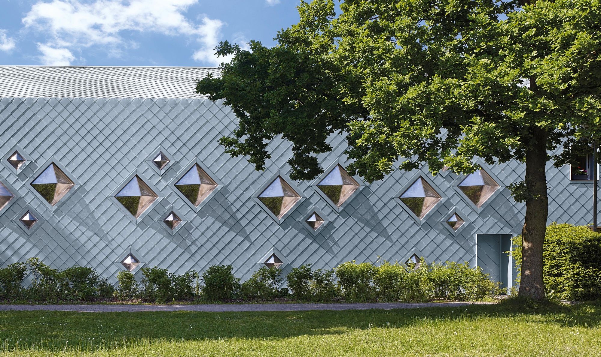 Zinc Cladding Facade Systems
