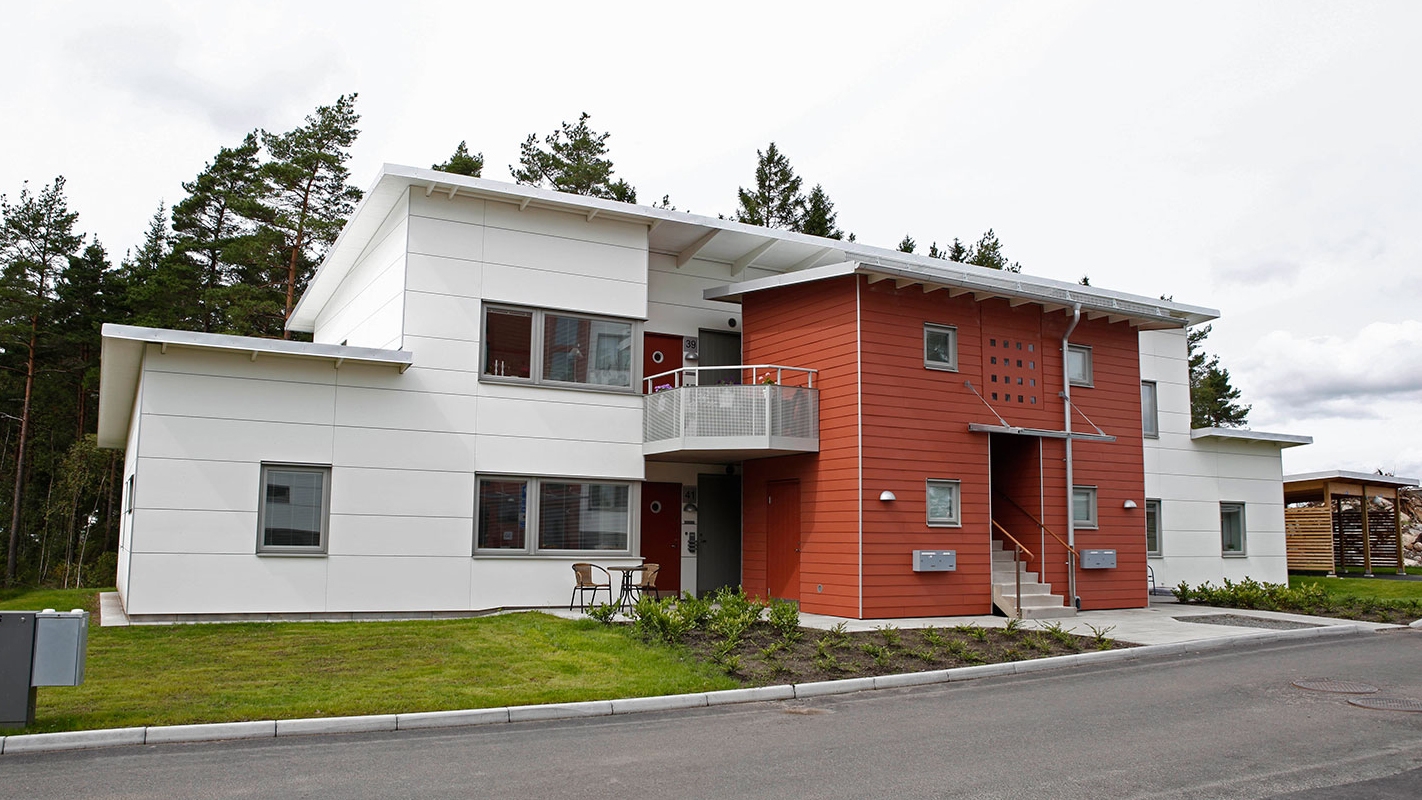 STENI Façade Panels in Multi-Family Buildings