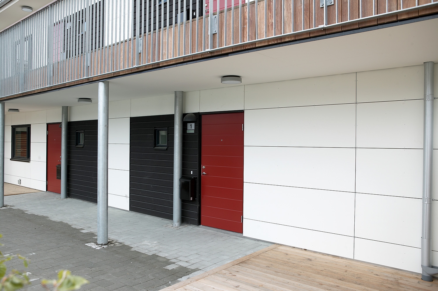 STENI Façade Panels in Multi-Family Buildings