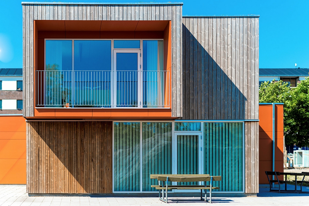 STENI Façade Panels in Multi-Family Buildings