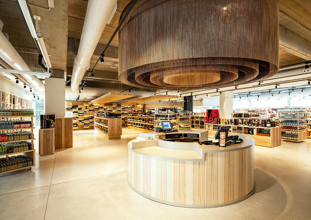 Metal Fabric Ceilings - Concentric