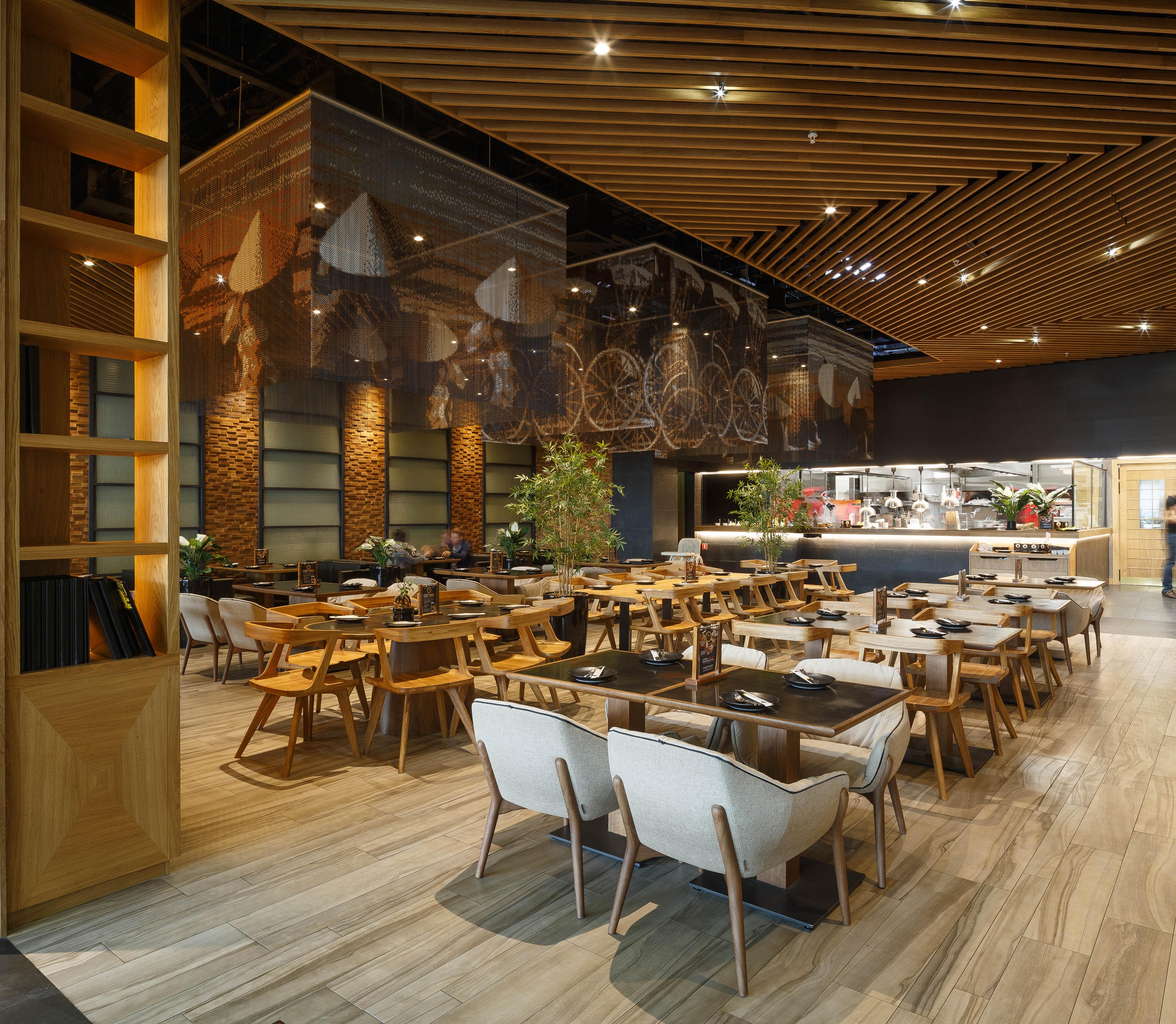 Metal Fabric Ceilings - Concentric