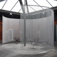 Metal Fabric - Curved Space Dividers